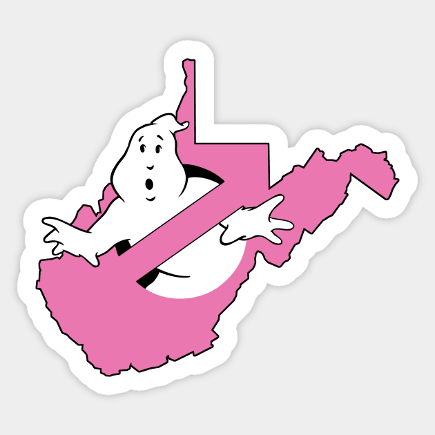 WVGB Pink Logo Shirt (Light Colors) Sticker by WVGBS